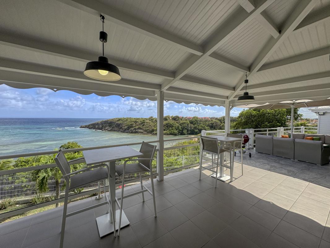 4.Location villa piscine vue mer Saint François Guadeloupe_Vue mer